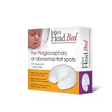 Infant Head Bed - FDA Approved Plagiocephaly Prevention Baby Pillow - Quantity 1 - Prevent abnormal shape or flat head for newborns and infants - Soft, Washable Cover