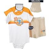 Infant Boys 4pc Boogie Boy Double Creeper Short Set