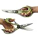 Modern Utensils - Heavy Duty 7-in-1 Multifunction Kitchen Shears Take-apart with Magnetic Sheath/holder - For Poultry or As Bottle Opener, Nut Cracker, Knife, Can Opener. Speed up your preparations.