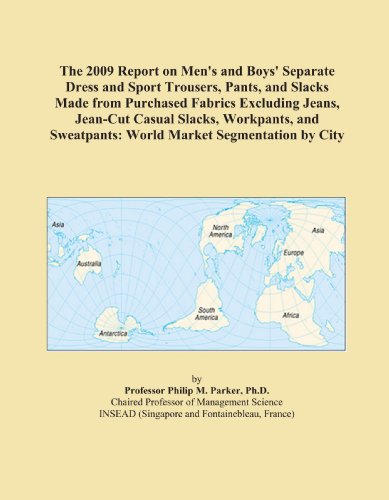 The 2009 Report on Men's and Boys' Separate Dress 