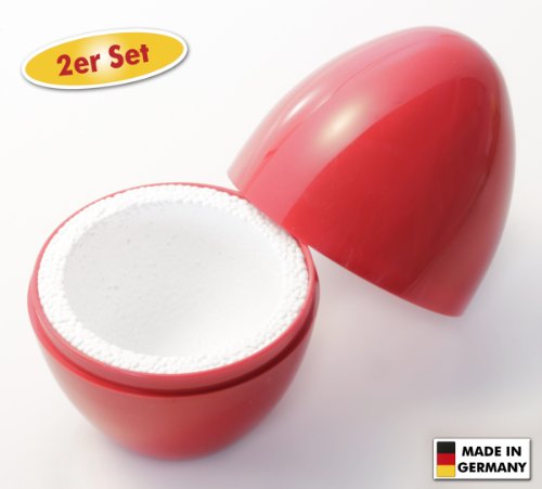 GHZ-Matra 109757-02 Eier-Becher Thermo 2-er, rot