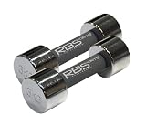 RBSports 34072 - Haltère de fitness - Paire - 2 x 5 kg - Gris TR-OC-10