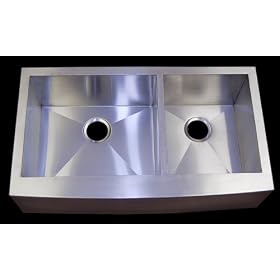 Lavello 36" Stainless Steel Apron Front Sink