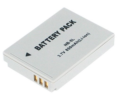 Hi-Capacity Camera battery for: Canon PowerShot SD700 IS