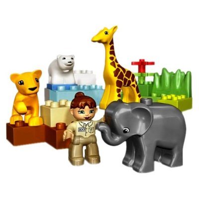 Childrens Toyshop  Toys : LEGO DUPLO Baby Zoo (4962)