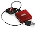 Sweex 4 Port USB Hub - Cherry Red