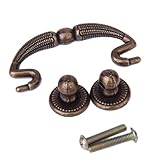 引き出し　ハンドル ノブ　ネジ付き　ドア/バスルーム/タンス/キャビネット/食器棚　62mm