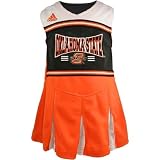 adidas Oklahoma State Cowboys Orange Toddler Two-Piece Cheerleader Dress