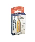 Serfas Threaded 12 Gram,3 per box,CO2-12T