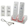NEW For WII REMOTE DUAL CHARGING CHARGER DOCK STATION