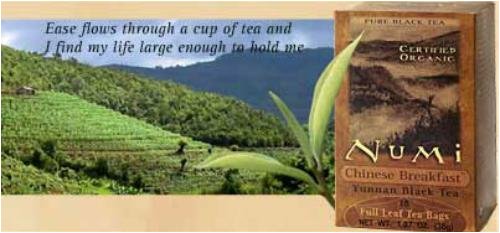 Chinese Breakfast Black Tea 18 bags by Numi Tea