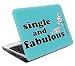MusicSkins Sexo en Nueva York Single and Fabulous! – Skin para portátil grande (241 mm x 164 mm)