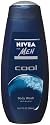 Nivea For Men Cool Body Wash, 16.9-Ounce Bottle (Pack of 3)