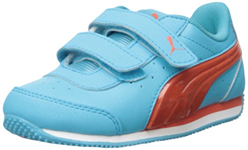 PUMA Unisex-Child Speed Light Up Hook and Loop Sneaker