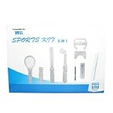 8 in 1 Sport Pack Kit for Nintendo Wii Sport Games (Tennis/Baseball/Golf)