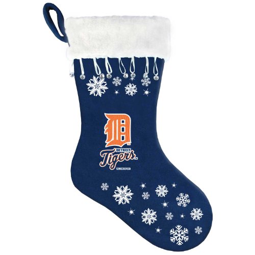 MLB Detroit Tigers Snowflake Stocking