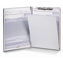 OfficemateOIC Side-Loading Aluminum Forms Holder, 8.5 x 12 Inch (83203)