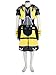 Yellow Kingdom Hearts Sora Cosplay Costume