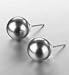Faux Pearl Bobble Stud Earrings