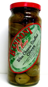 Bleu Cheese Stuffed Olives 10 oz by Misty Meadows