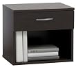 FMD 613-001 Nachtkonsole Jonny - B/H/T: 42.0 x 37.5 x 30.0 cm, Mocca