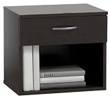 FMD 613-001 Nachtkonsole Jonny - B/H/T: 42.0 x 37.5 x 30.0 cm, Mocca