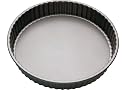 Master Class Non-Stick Fluted Loose Base Quiche Tin Round 23cm