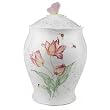 Lenox Butterfly Meadow Bone Porcelain Large Canister