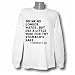 Drink no longer water, but use a little wine for thy stomach's sake. 1 Timothy v. 23. Long Sleeve T-shirt