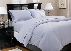 Pinzon 160-Gram Solid Flannel Twin Duvet Cover, Stonewash