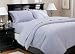 Pinzon 160-Gram Solid Flannel Twin Duvet Cover, Stonewash