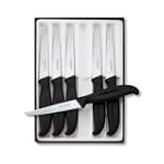 Victorinox Cutlery 6-Piece Steak Knife Set, Serrated Edge with Pointed Tip