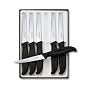 Victorinox Cutlery 6-Piece Steak Knife Set, Serrated Edge with Pointed Tip