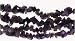 36 inch Endless Chip Necklace (approx. 8mm) - Amethyst "A"
