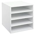 4-Shelf Organizer Cube - White
