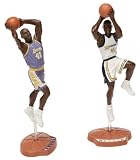 1999-2000 Mattel NBA Super Stars Figure College & Pro 2-Pack - Glen Rice (University of Michigan & Los Angeles Lakers)