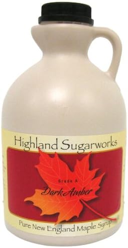 Highland Sugarworks Jug Dark Amber Maple Syrup, 16-Ounce
