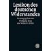 Lexikon des deutschen Widerstandes
