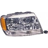 99-01 JEEP GRAND CHEROKEE HEADLIGHT RH (PASSENGER SIDE) SUV, Limited (1999 99 2000 00 2001 01) 20-5575-91 55155552AE