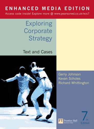 Childrens Toyshop  Books : Exploring Corporate Strategy: Media Edition: Text and Cases: Media Edition