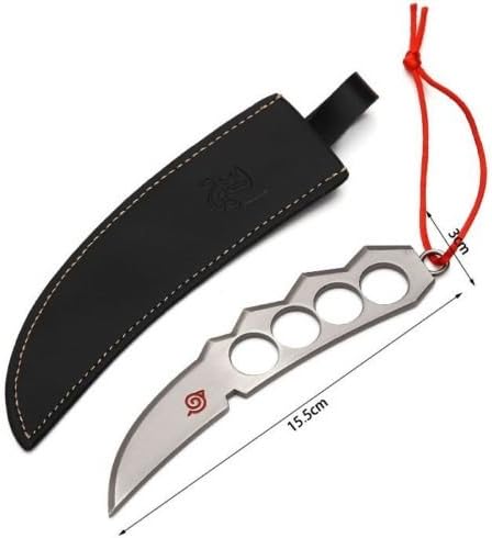 Sarutobi Asuma Gunblack Weapon Cosplay Props Doll W Black Anime Sheath