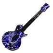 Apocalypse Blue Desgin Guitar Hero III Gibson Les Paul Guitar Controller Skin Decal Sticker for Wii and Xbox 360/ PS3