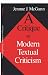 A Critique of Modern Textual Criticism