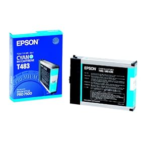 Cyan Ink Cartridge for Epson Stylus Pro 7500