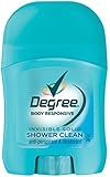 Degree Anti-Perspirant & Deodorant, Invisible Solid, Shower Clean, 0.5 Oz (14 G)