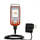 Rapid Wall / AC Charger for the Sony Ericsson W600 W600i - Gomadic Brand w/ TipExchange Technology