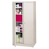 HON Storage Cabinets,Two Point Locking,36x18x42-3/4,Light GY