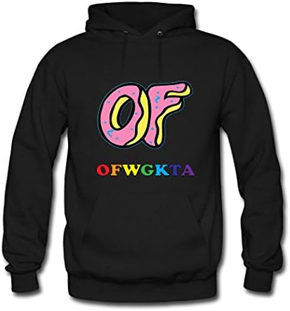 Angela Glass Mens Odd Future Logo Black hoodies Size XXL