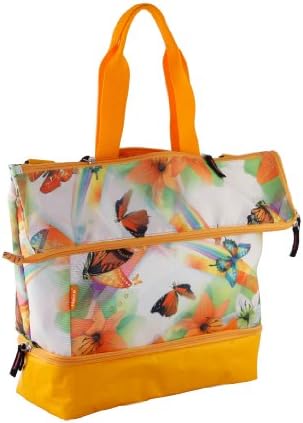 Heine Large Delux Design Tote Diaper Bag-- Eco Friendly (Yellow))