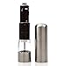 Electric Pepper Grinder - Salt & Pepper Mill Battery Powered - Stainless Steel Design with LED Light